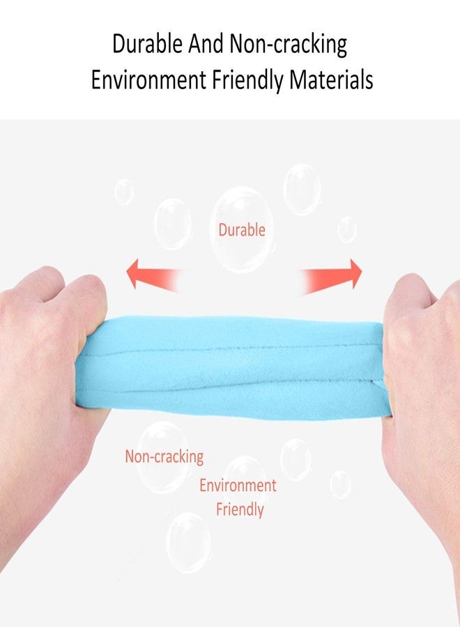 Mummamia Baby Girl's and Baby Boy's Clay Handprint and Footprint Keepsake Souvenir Kit (Blue) (Blue) - Image 3